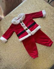 Ensemble C&A 3-6 mois père noel