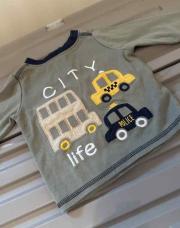 TEE shirt voitures 6 mois 