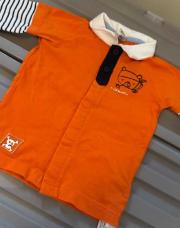 TEE shirt pirate orange 6 mois 