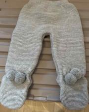Pantalon tricoté Dona Carmen, taille 9 mois