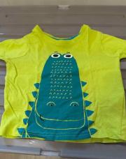 TEE shirt crocodile Primark, taille 9/12 mois 