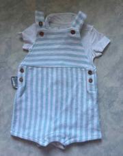 Ensemble salopette et body sergent major 9 mois 