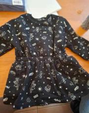 Robe noir minnie mousse 9 mois 