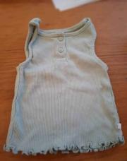 Blouse verte 3 mois 
