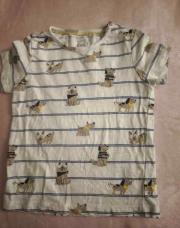 T-shirt blanc chien C&A 86 