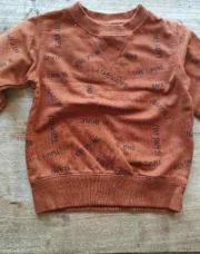 Pull col rond rouille 92cm