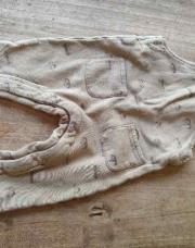 Salopette Kiabi beige 18mois 