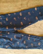 Pantalon bleu caravane Kiabi 24M