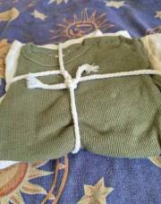 Lot body zeeman blanc et kaki