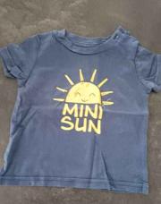 Tee shirt bleu MiniSun 62 cm In extenso