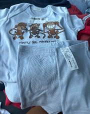 Pyjama benetton taille 68 2 pièces 