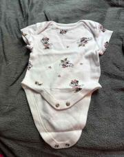 Body blanc Minnie 1 mois 