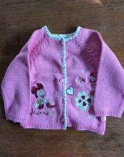 Gilet rose Disney Minnie.   1 an 