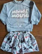 Ensemble t-shirt/jupe 12/18 mois Disney Minnie 