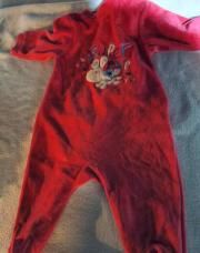 pyjama rouge super pup 3 mois