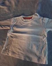 T-shirt blanc 6 mois manches longues