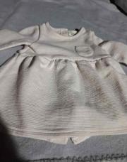 Robe manches longues beige 3 mois TAO