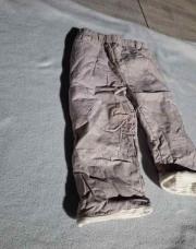 Pantalon beige doublé 12 mois