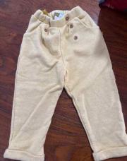 Pantalon jaune 24 mois obaibi