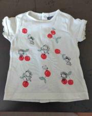 T-shirt CM cerises Kiabi 1m