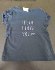T-shirt CM bleu marine Kiabi 1m