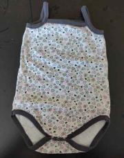Body bretelles 50/56 coeurs 