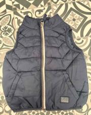 Veste sans manches bleu marine 