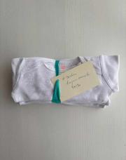 4 bodies longues manches HEMA 74-80