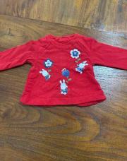 Pull mayoral 1 mois rouge neuf 