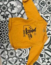 T-shirt jaune skate 