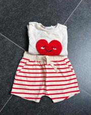 Ensemble ligne rouge