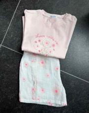 Ensemble Gymp blanc rose love 