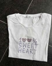 Gymp t shirt 100% blanc 