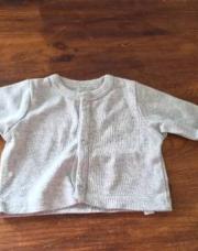 Blouse grise 0-1mois 