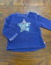 Pull sergent major étoilé 18 mois 