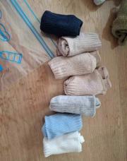 Lot 7 paires chaussettes 0_12 mois côtelées