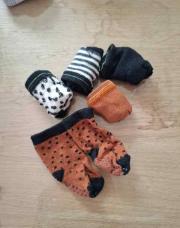Lot 5 paires chaussettes hema 0_9 mois 