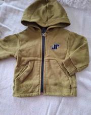 Gilet vert kaki jacadi 12 mois