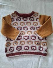 Pull lion sergent major 6 mois 