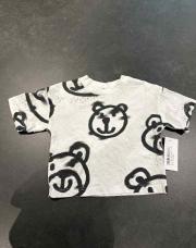 Tee-shirt 74cm next blanc/ourson 
