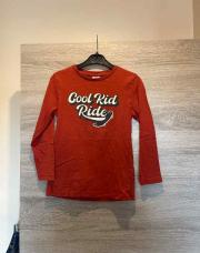 T shirt bordeaux tao 8 ans 