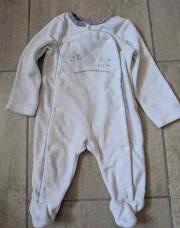 Pyjama blanc tape œil 59cm