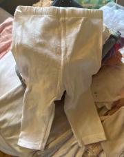 Legging blanc 3 mois 