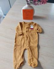 Zeeman- pyjama ocre longue manche 