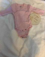 Body ligné rose Kiabi 3 mois 