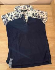 Polo bleu J&Joy taille 6 ans 
