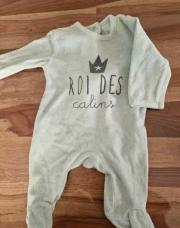 Pyjama velours 1 mois