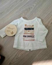 T-shirt ML mini canaille 3 mois