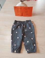 Tex - pantalon hivers gris 