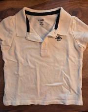 Polo blanc 12 mois